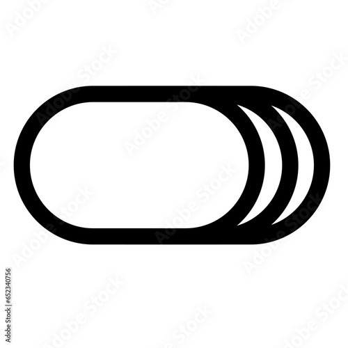 empty caplet pills icon capsule layers vector tablets logo cells symbol
