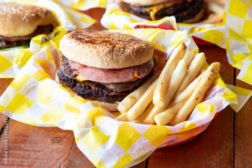 burger doble arrachera
