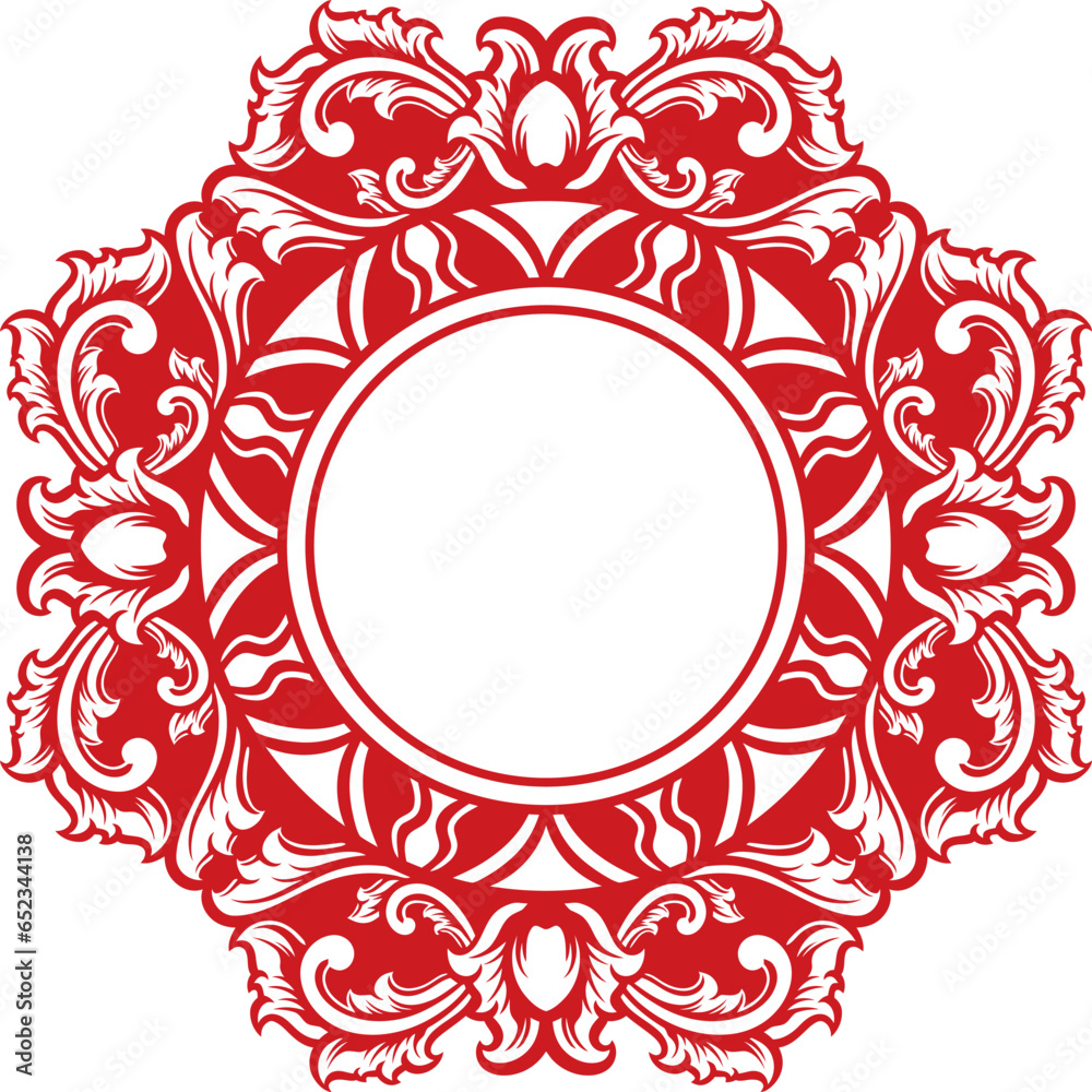 Circle Ornament Frame for Wedding Circle Ornament Frame for Wedding