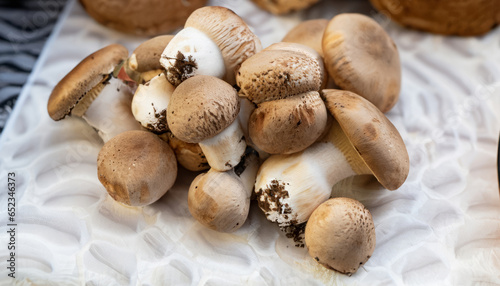 Edible mushrooms © Austin