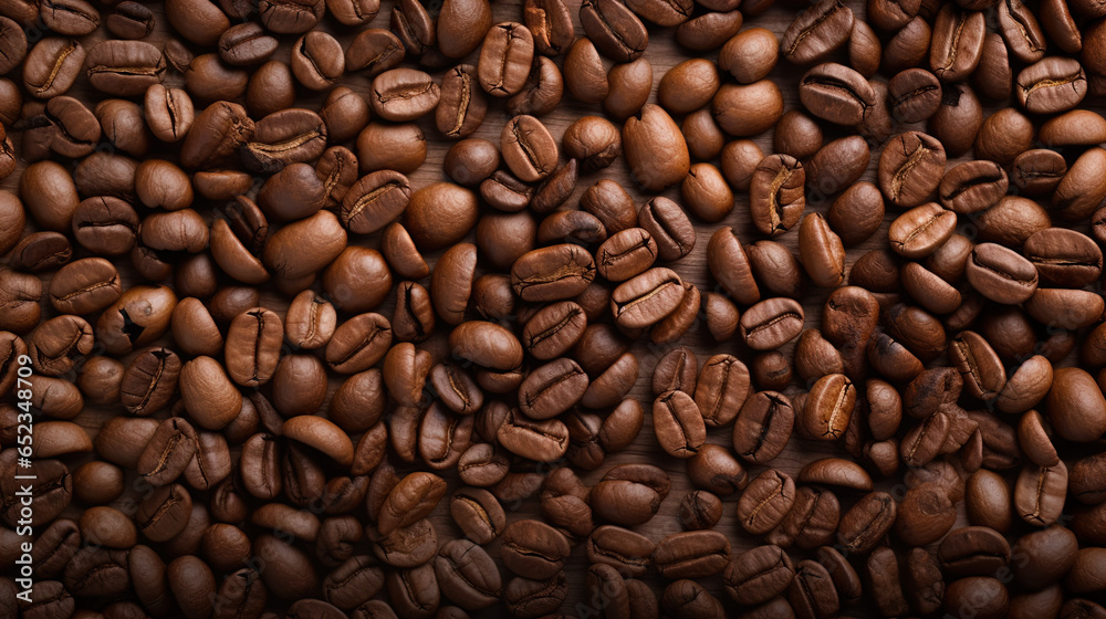Fototapeta premium Coffee beans background