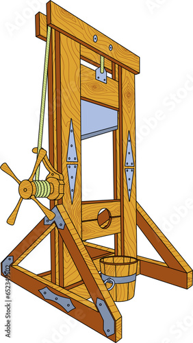 guillotine - a mechanism for the execution of the