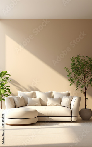  Light bronze and beige living room, Made by AI, Artificial Intelligence photo