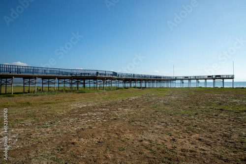 Iznik lake beach and increasing drought