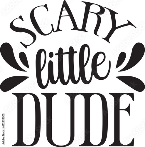 Scary little dude svg