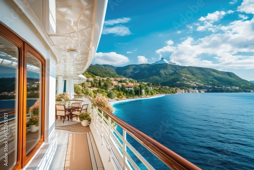 Luxury cruise vacation idyllic journey