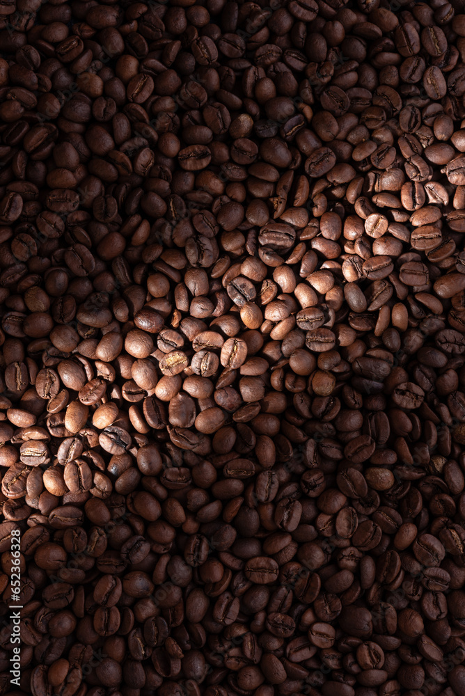 Texture of coffee beans Texture of coffee beans