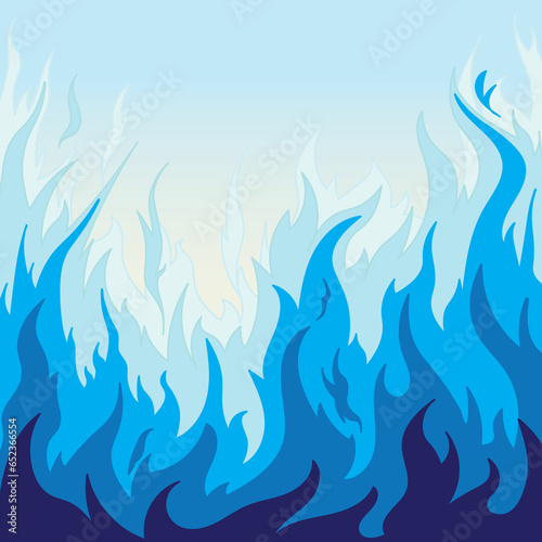 fire danger hot burn broil  spark  yellow blue 