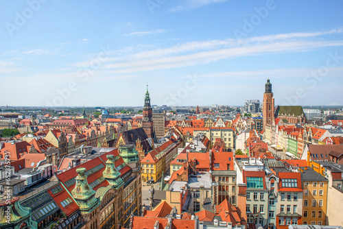 Wroclaw aerial view