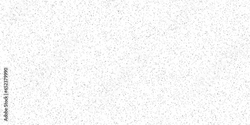Seamless white paper texture background and terrazzo flooring texture polished stone pattern old surface marble background. Monochrome abstract dusty worn scuffed background.