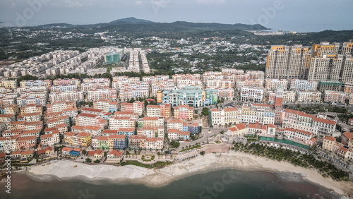 Obraz na płótnie The aerial view of Phu Quoc Island in Vietnam