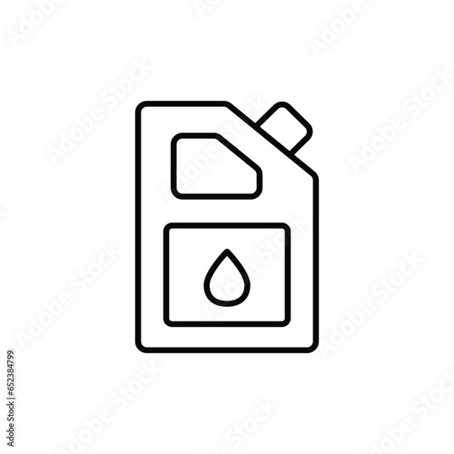oil icon. outline icon