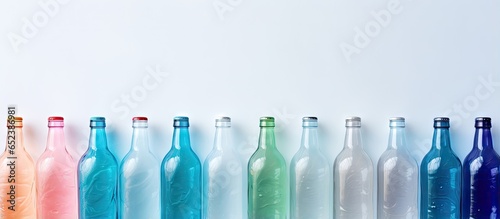 Isolated plastic bottles va...