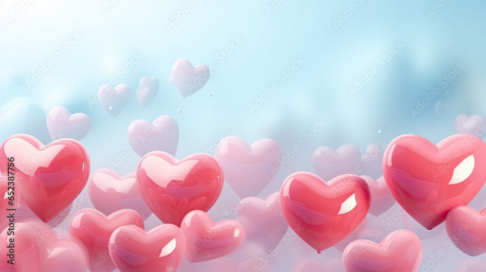 Abstract background in soft pink tones, in the style of Valentine's Day