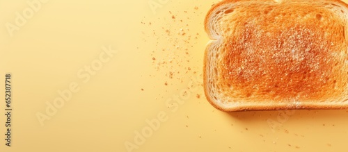 Toasted bread with jam alon...