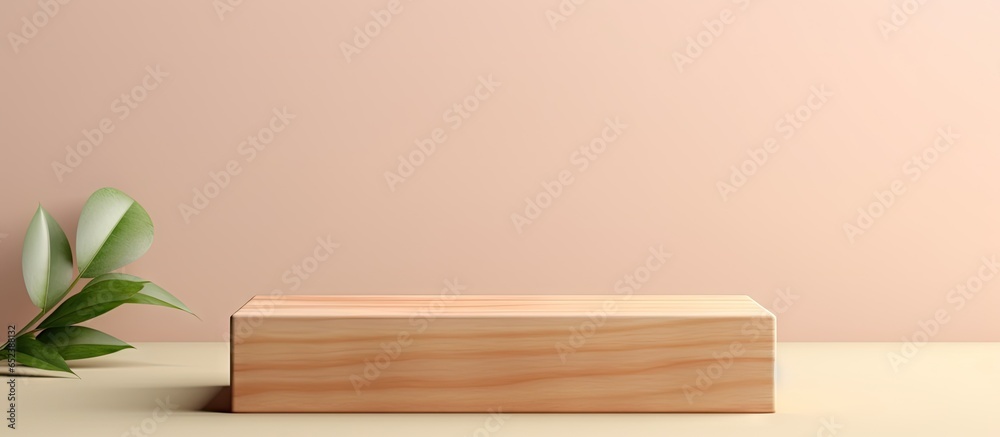 Wooden font on a isolated pastel background Copy space Wooden font on a isolated pastel background Copy space