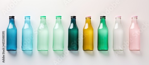Isolated plastic bottles va...
