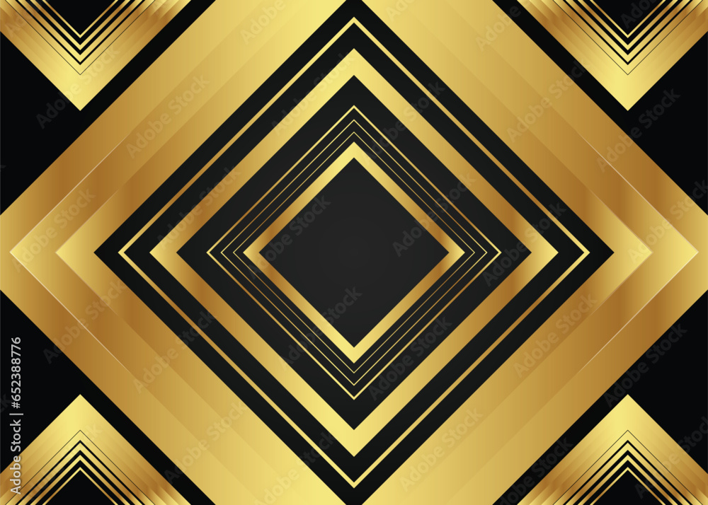 vector abstract premium black and gold background vector abstract premium black and gold background