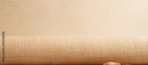 Closeup of jute twine on li...