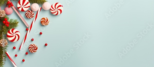 Christmas card with Candy c...