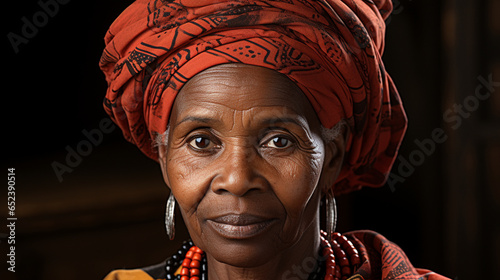 Porträt einer ugandischen Frau photo