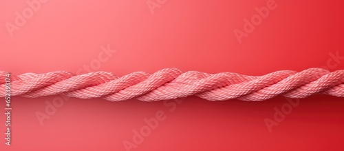Black isolated rope isolate...