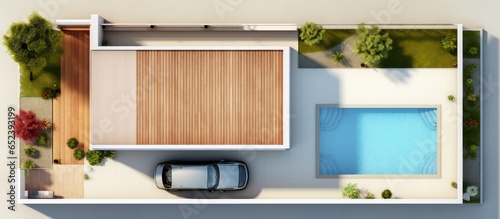 2 story house with parking ...