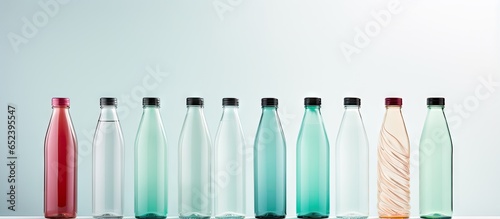 Isolated plastic bottles va...