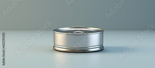 Isolate tin can on a isolat...