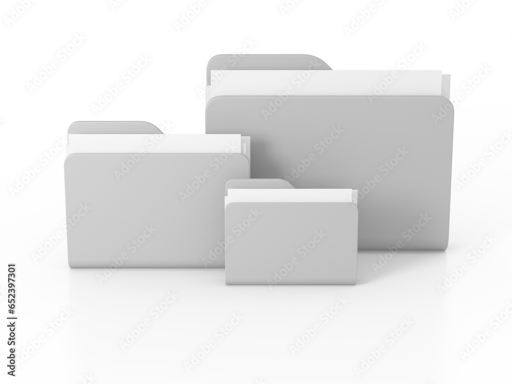 Computer folders. Data concept. Files Priorities Computer folders. Data concept. Files Priorities