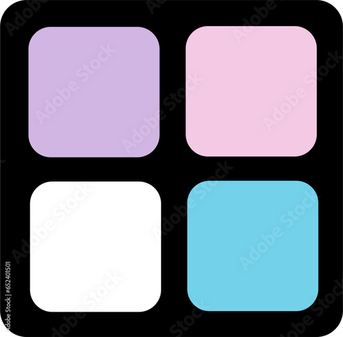 Make up tools illustration