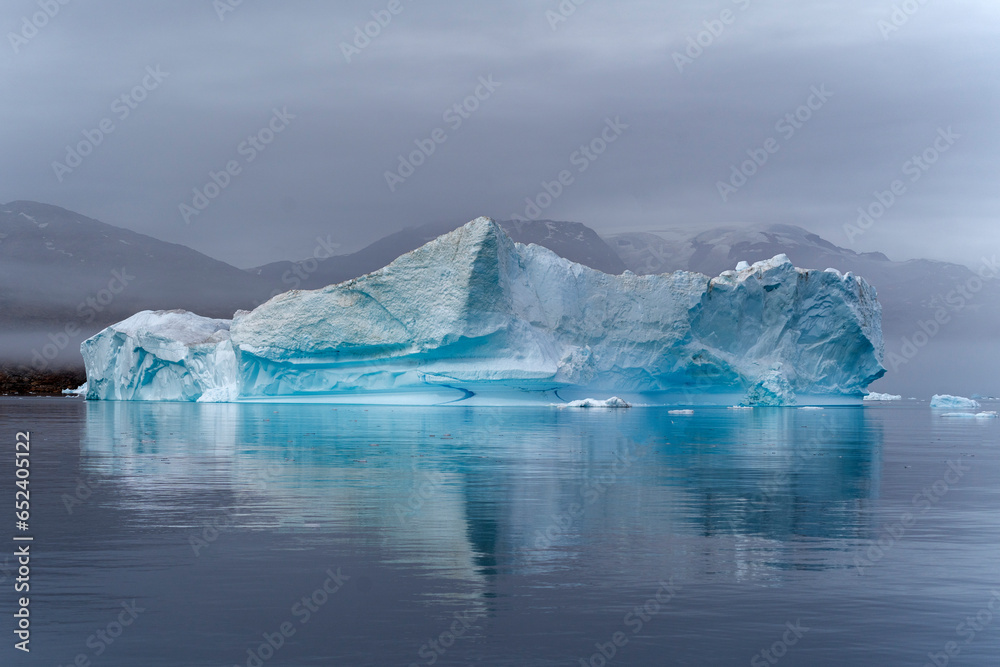 arctic icebergs on arctic ocean in Greenland arctic icebergs on arctic ocean in Greenland