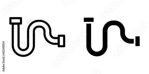 Pipe Icon,  for mobile concept and web design. vector illustration