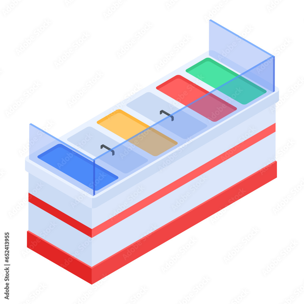 Get this isometric icon of restaurant table Get this isometric icon of restaurant table