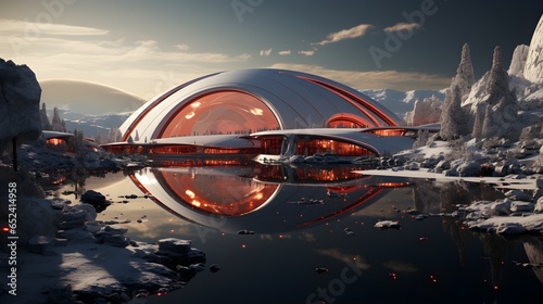 Innovative design and remarkable futuristic structure, Modern architecture