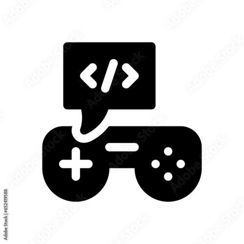 gamepad glyph icon