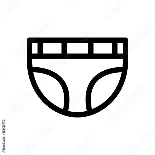 underwear line icon