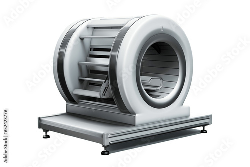 Cutting-Edge MRI Machine Isolated on Transparent Background - Generative AI