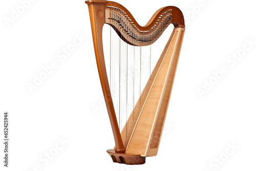 Harp Isolated on Transparent background