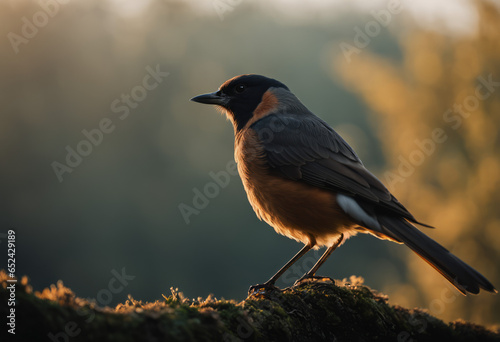 oiseau le matin
