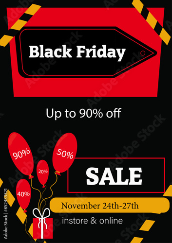 Black Friday flyer 
