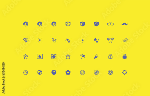 Miscellaneous icon set, user interface