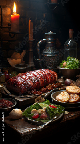 viking food, generative ai.