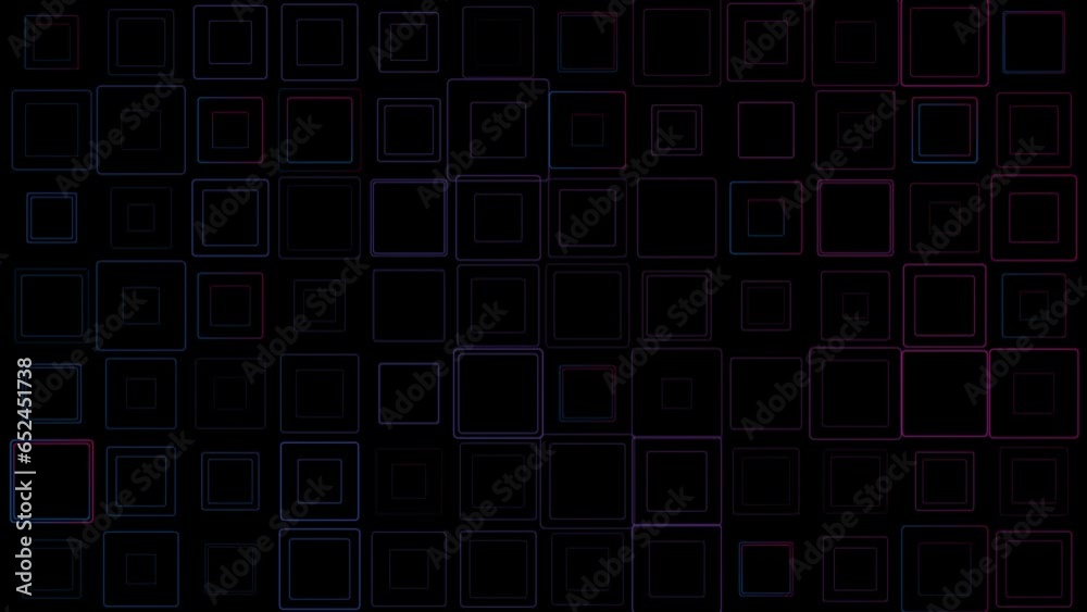Geometric minimal background with abstract linear squares grid ...