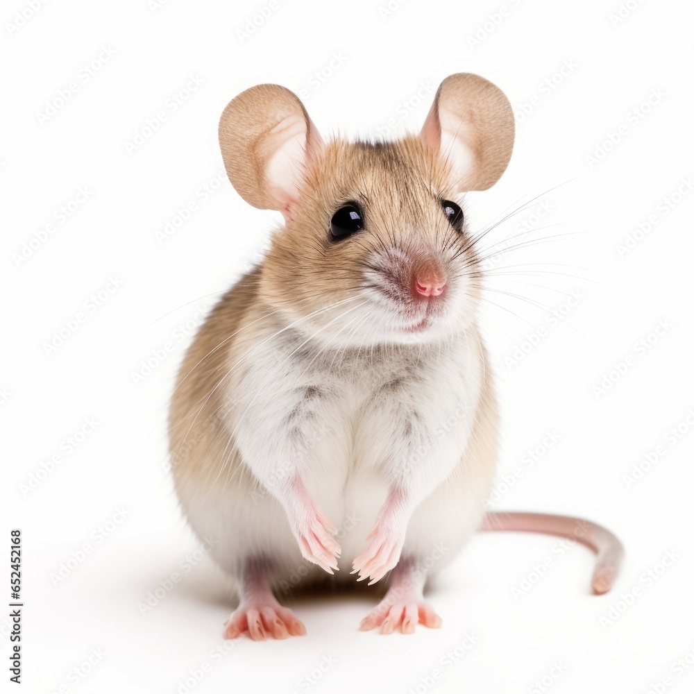 mouse on a white background isolated.