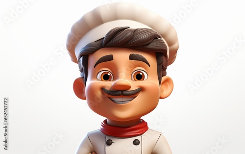 Animated 3D Chef