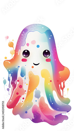 Abstract Cartoon Character Design for Halloween Party Decoration