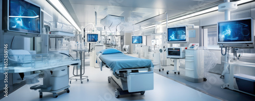 Modern and technologically advanced equipment and facilities within a hospital © thejokercze