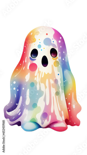 Abstract Cartoon Character Design for Halloween Party Decoration