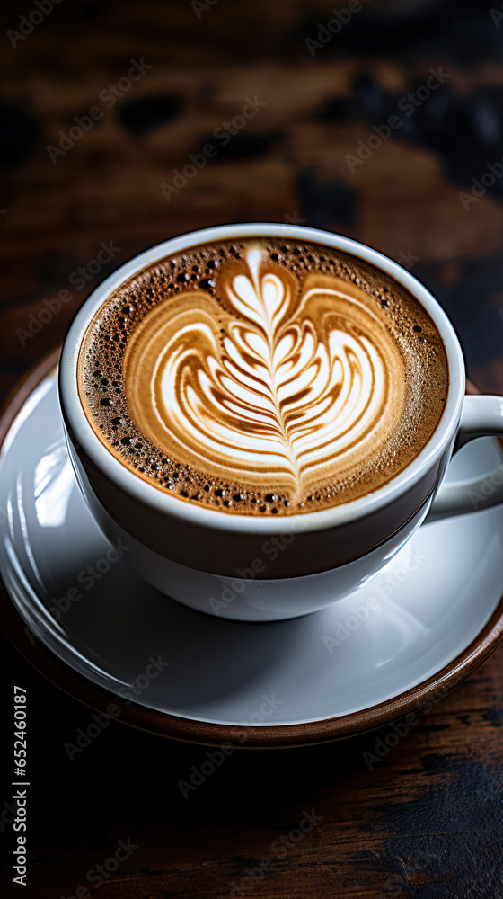 minimalistic coffee wallpaper with solid Background, empty copy space mock up minimalistic coffee wallpaper with solid Background, empty copy space mock up